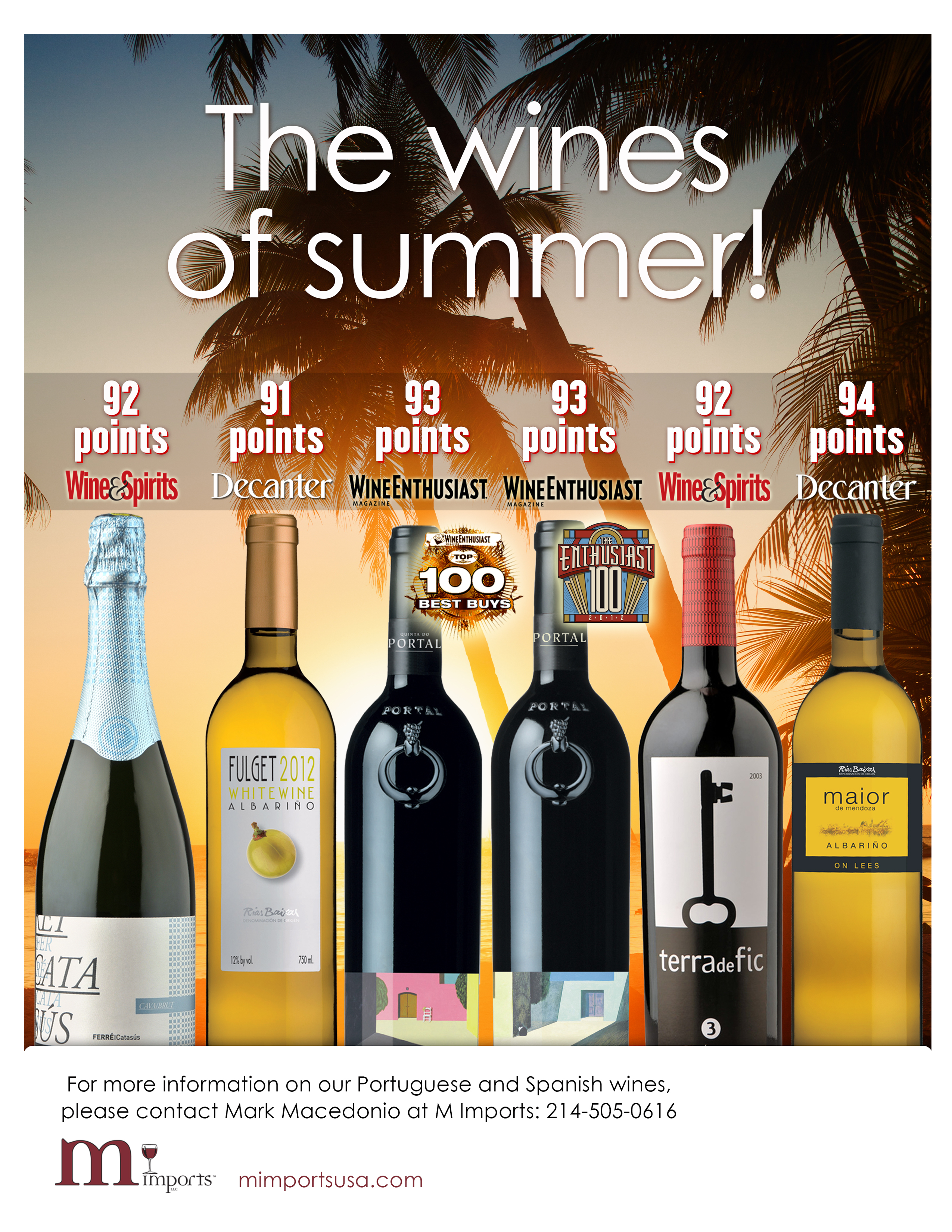 M Imports Summer Wines